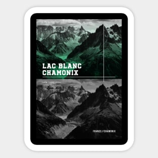 LAC BLANC CHAMONIX WIKIPEDIA Sticker